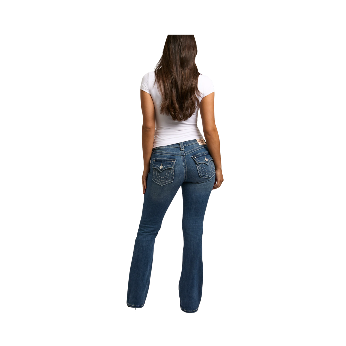 Becca Mid Rise Bootcut Flap - IOFM Arabella