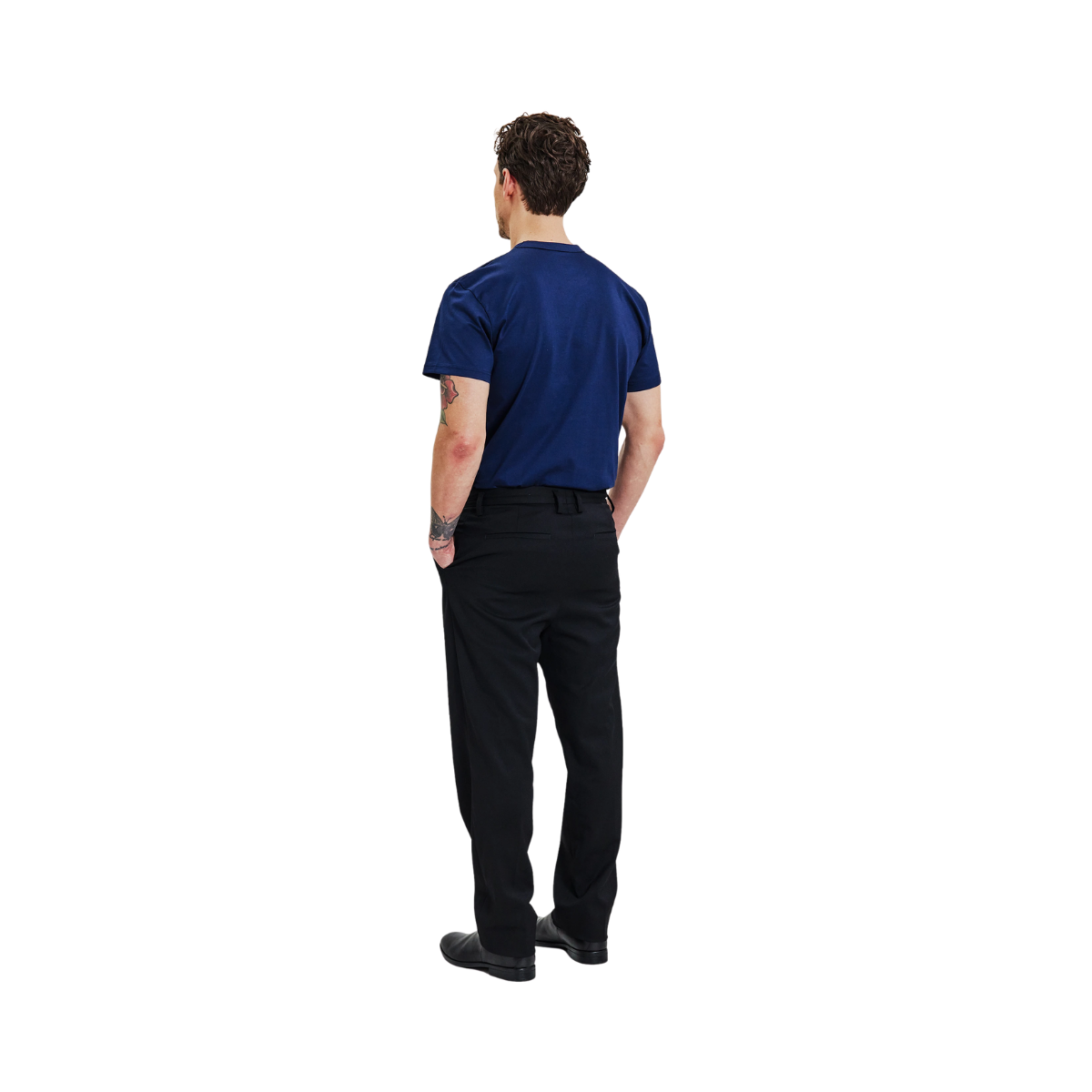 Crew-Neck Pima - Navy Blue