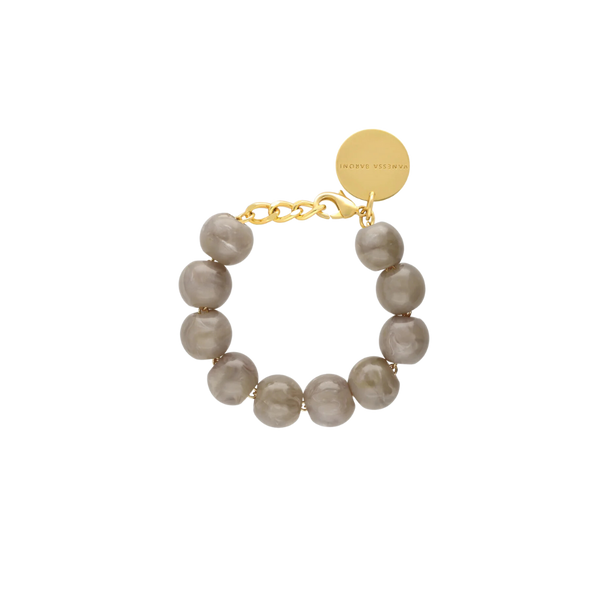Beads Bracelet - Grey