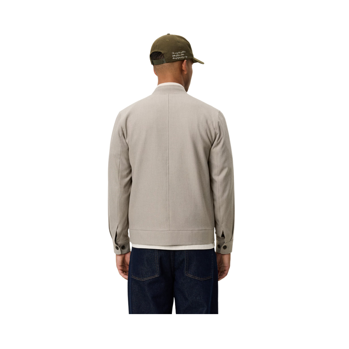 Como Reg Bomber Jacket - Seasonal - 880 Laurel Oak Sand