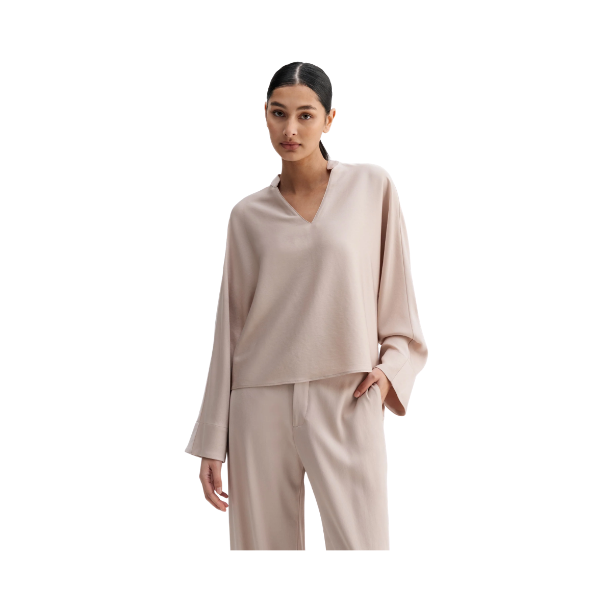 Mila trousers - Greige