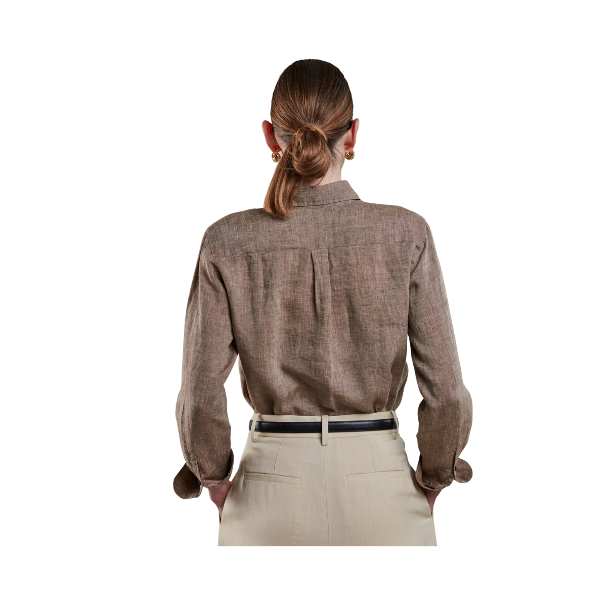 Siri shirt - Light Brown
