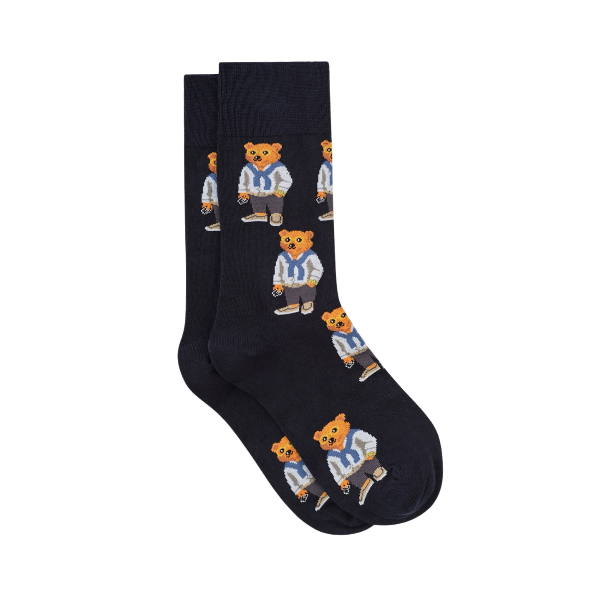 Knit Socks Filou CLII - NAVY BLUE