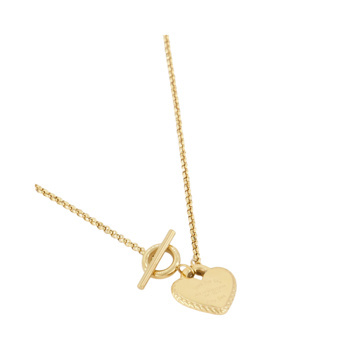 Ketting Candy Couture Hart - 1200 Gold