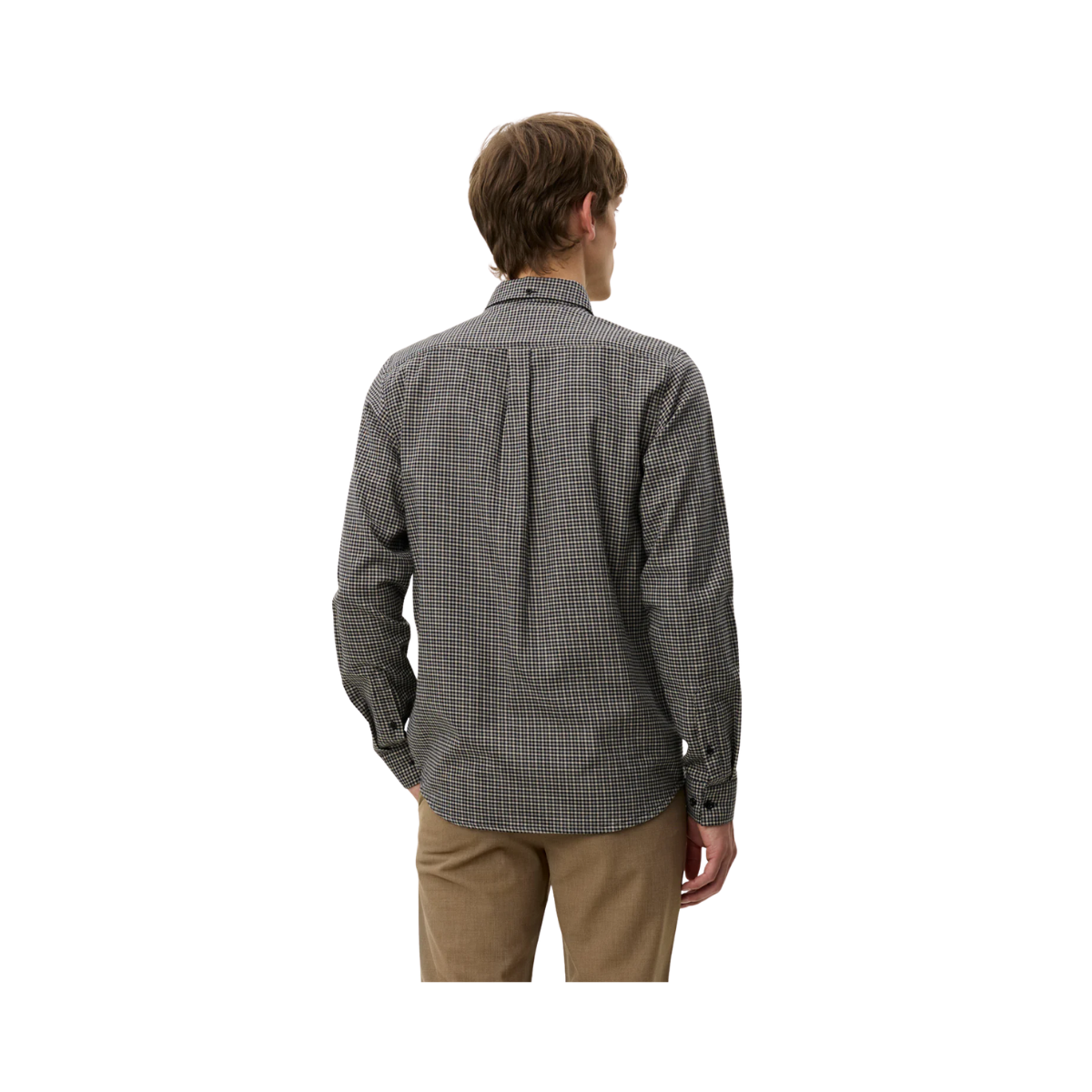 Konrad Check Flannel Shirt - Gargoyle