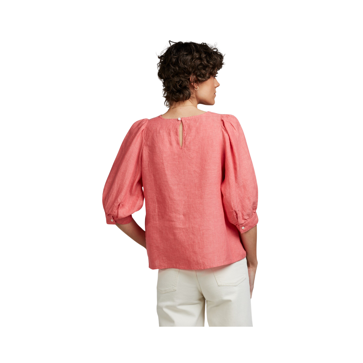 Carmen Blouse - Light Red