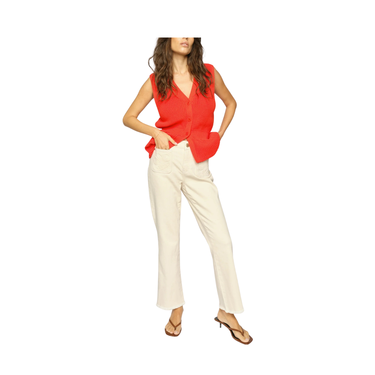 MMAshley Blossom Jeans - Clay