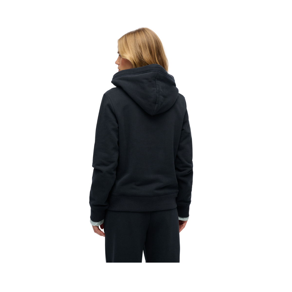 Essential Logo Emb Hood Hb - Eclipse Navy