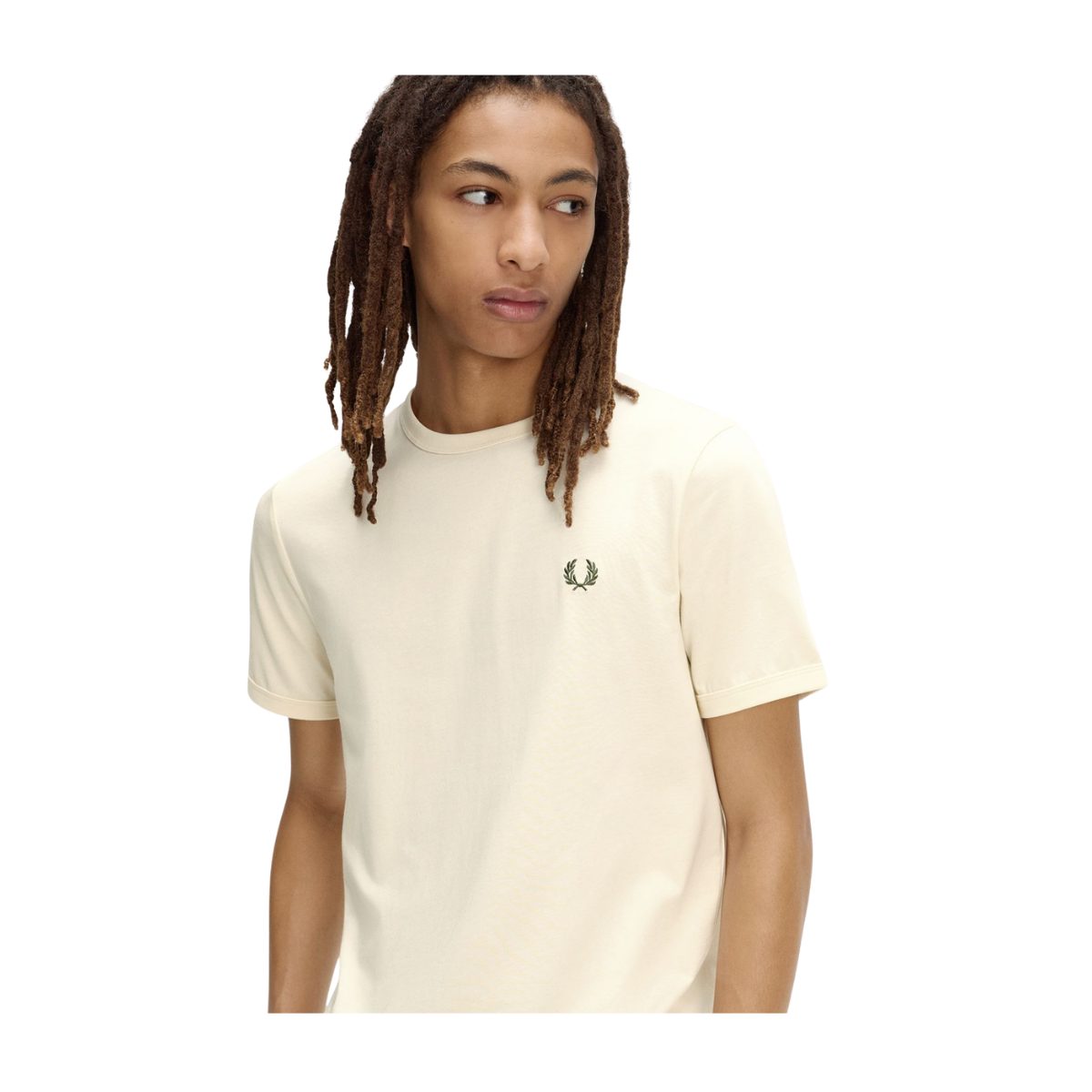 Ringer T-Shirt - Ecru