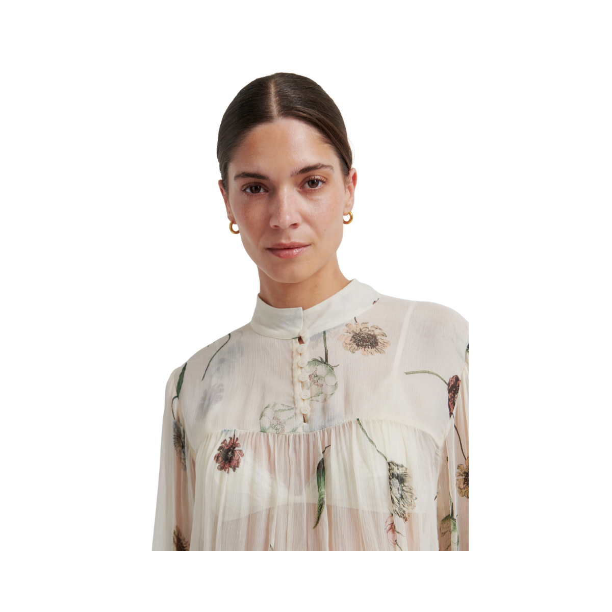 Florala Blouse - Summer sand