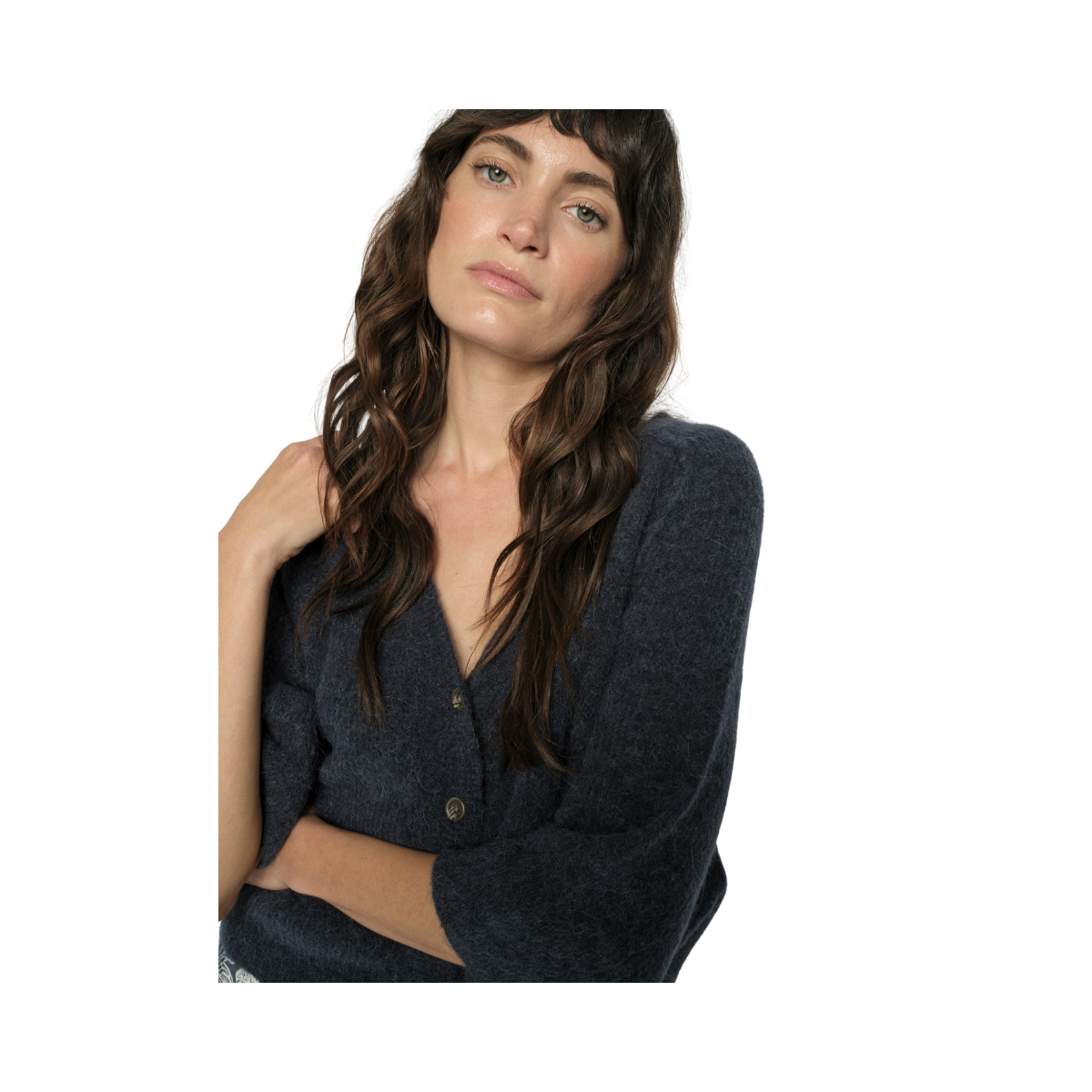 MMThora Lizet Knit Cardigan - India Ink