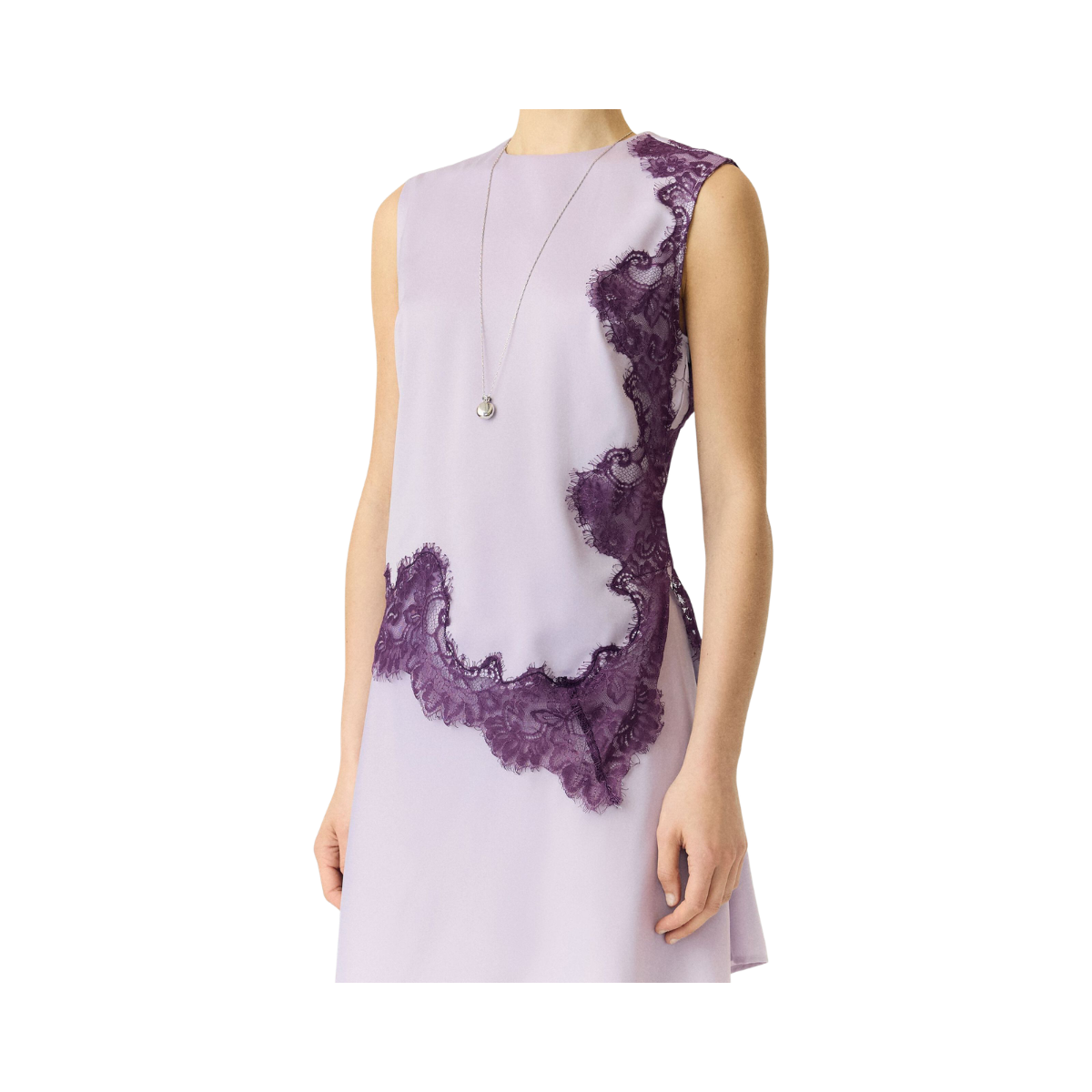 YASPella Lace Top - Orchid Petal