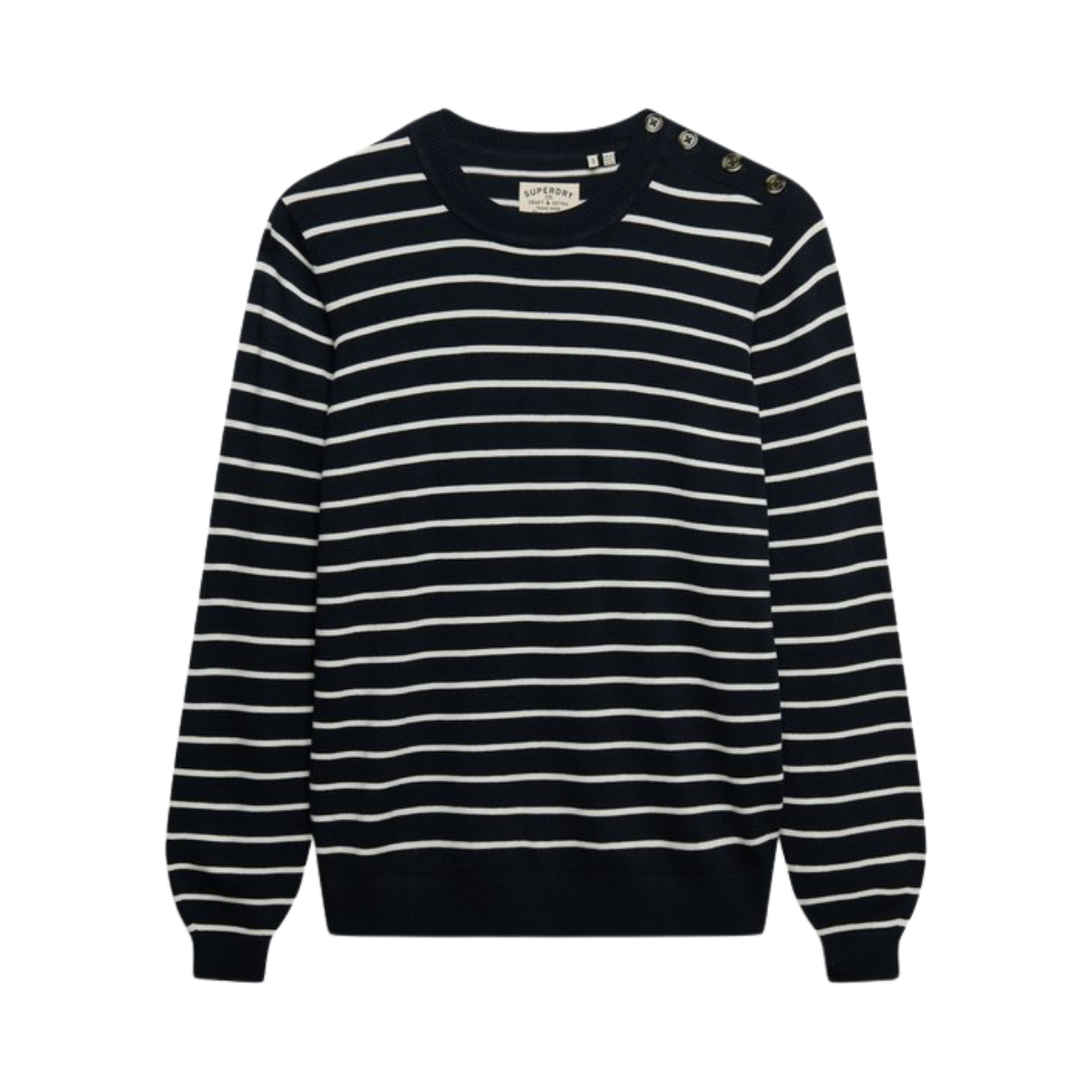 Lw Essential Jumper - K3A Optic Eclipse Navy Stripe