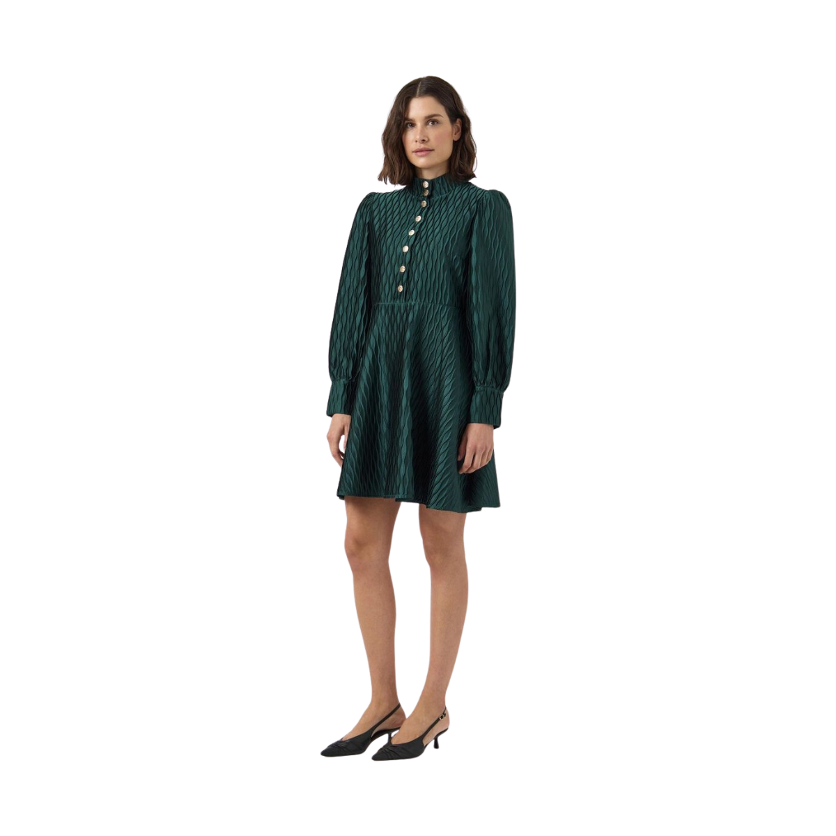 YASRipple LS Dress - Ponderosa Pine