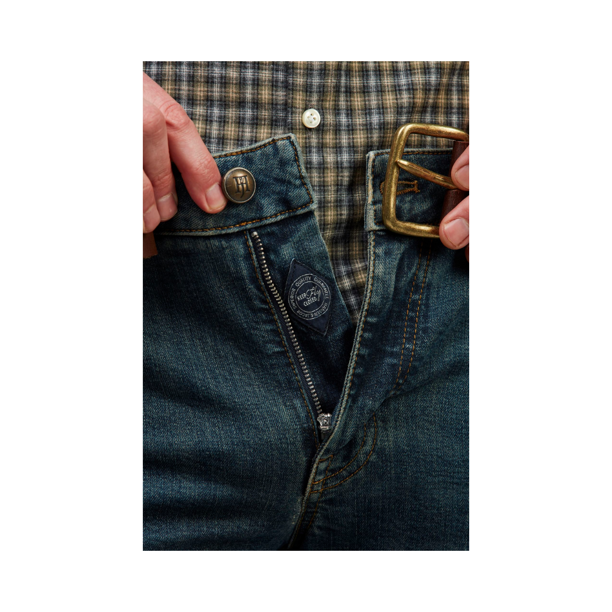 5-Pkt Cape Town Denim Tinted - Blue