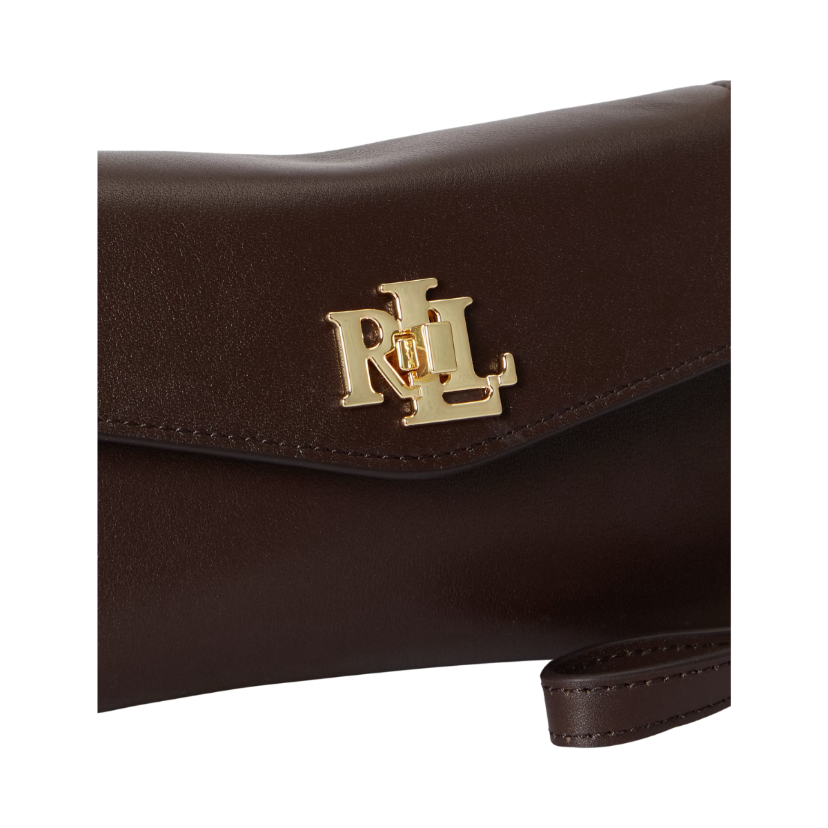 Wallet On A Chain Large - Chestnut Brown