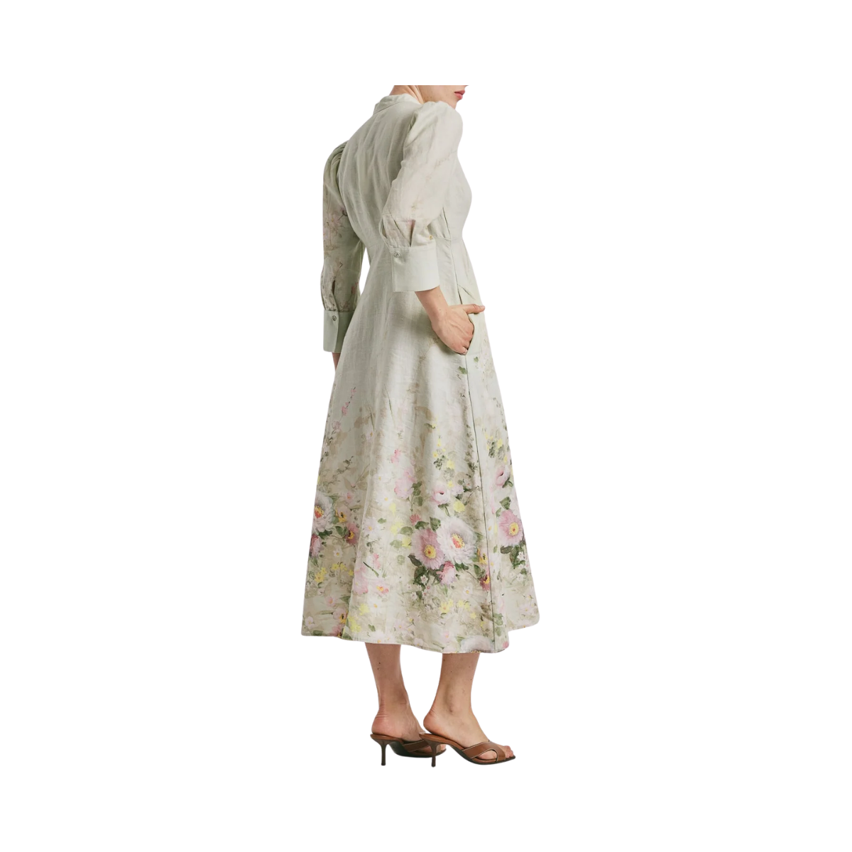 Linen Button-Down Dress - Harmony