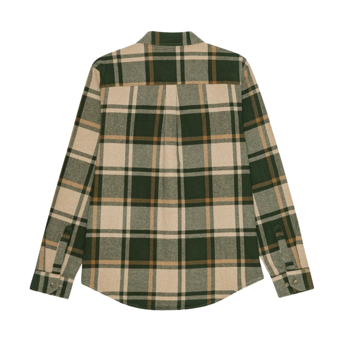 Check Flannel Shirt - Rosin Green