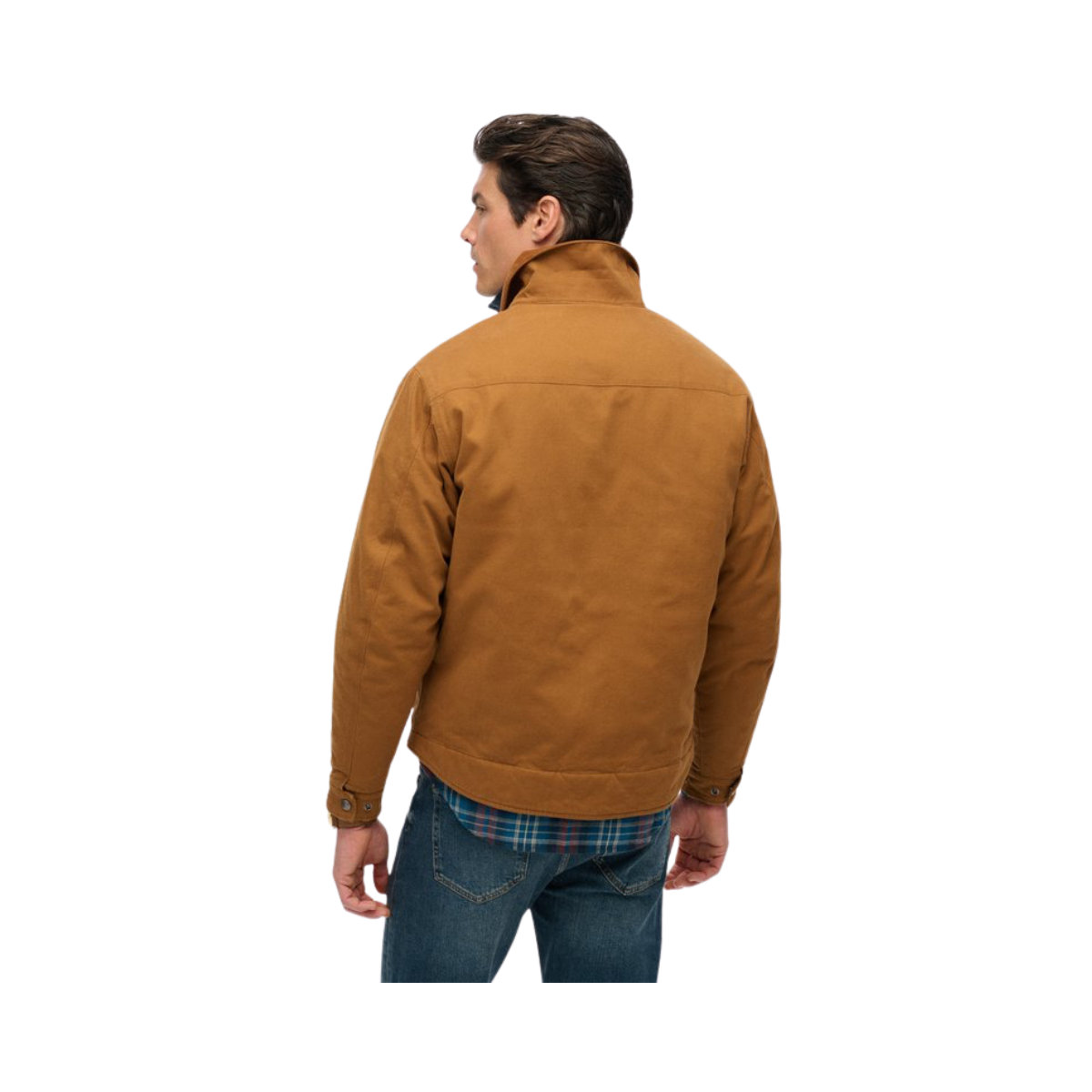 Cotton Canvas Ranch Jkt - 8MA Denim Co Tobacco Brown