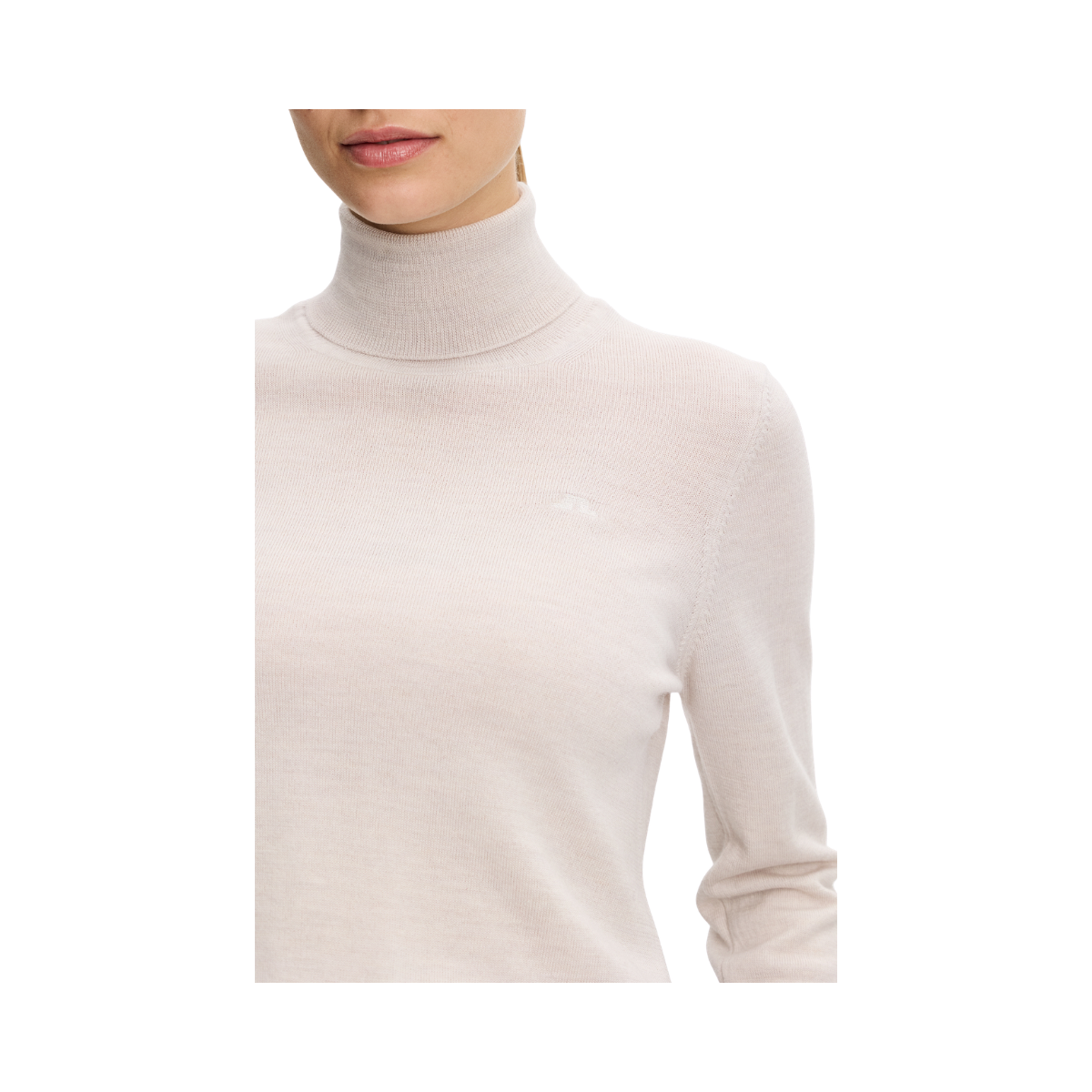 Anja Knitted Turtleneck - Moonbeam