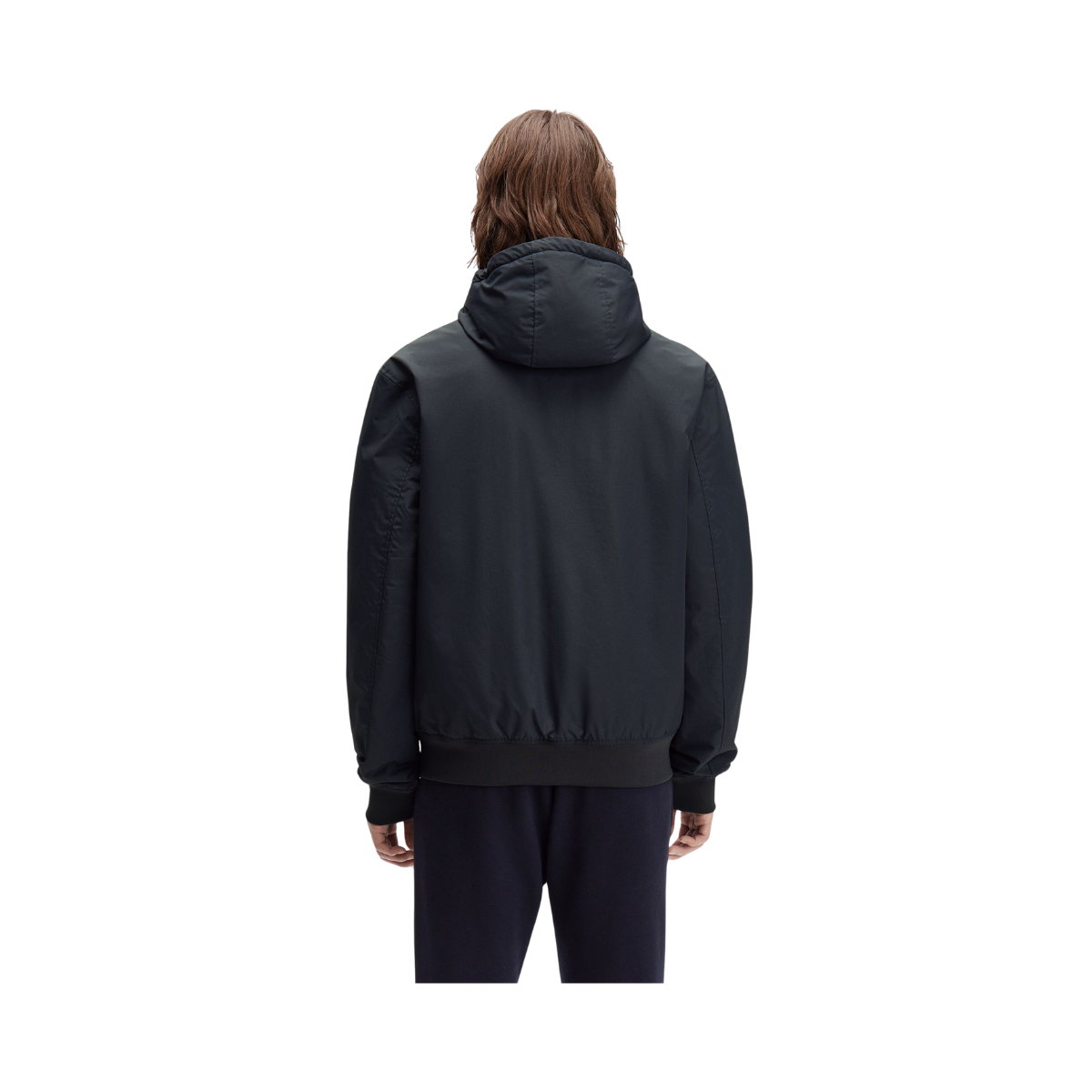 Hooded Brentham Jacket - Navy
