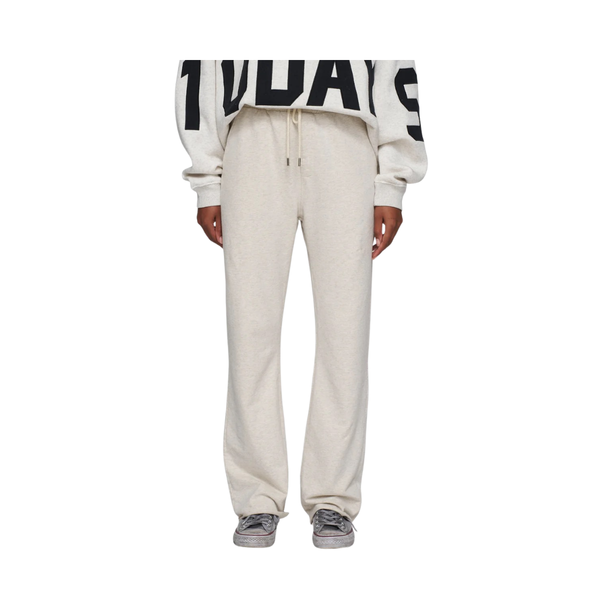 The Straight Jogger - Soft white melee