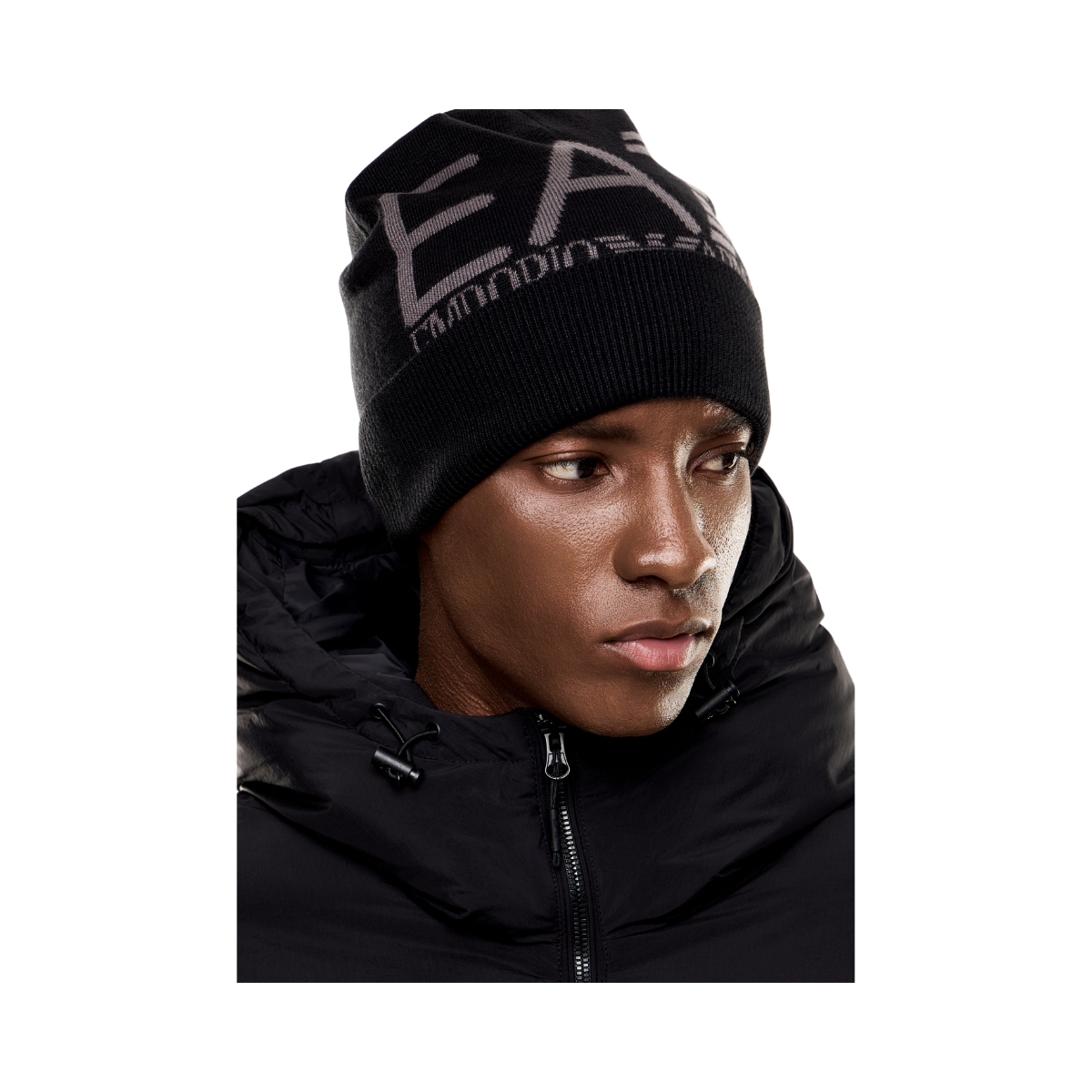 Mountain Beanie Hat - Black/Asphalt