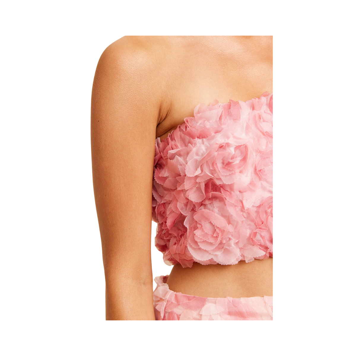LEONORE TOP - Pink Melange