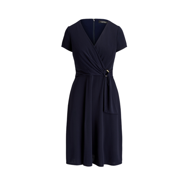 Karlee Short Sleeve Day Dress - Navy