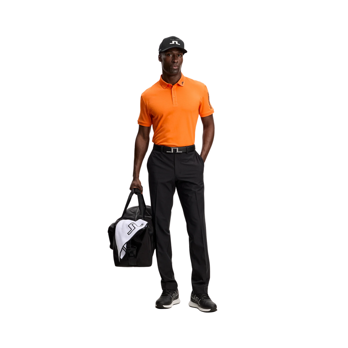 Tour Tech Pique Polo - Golden Poppy