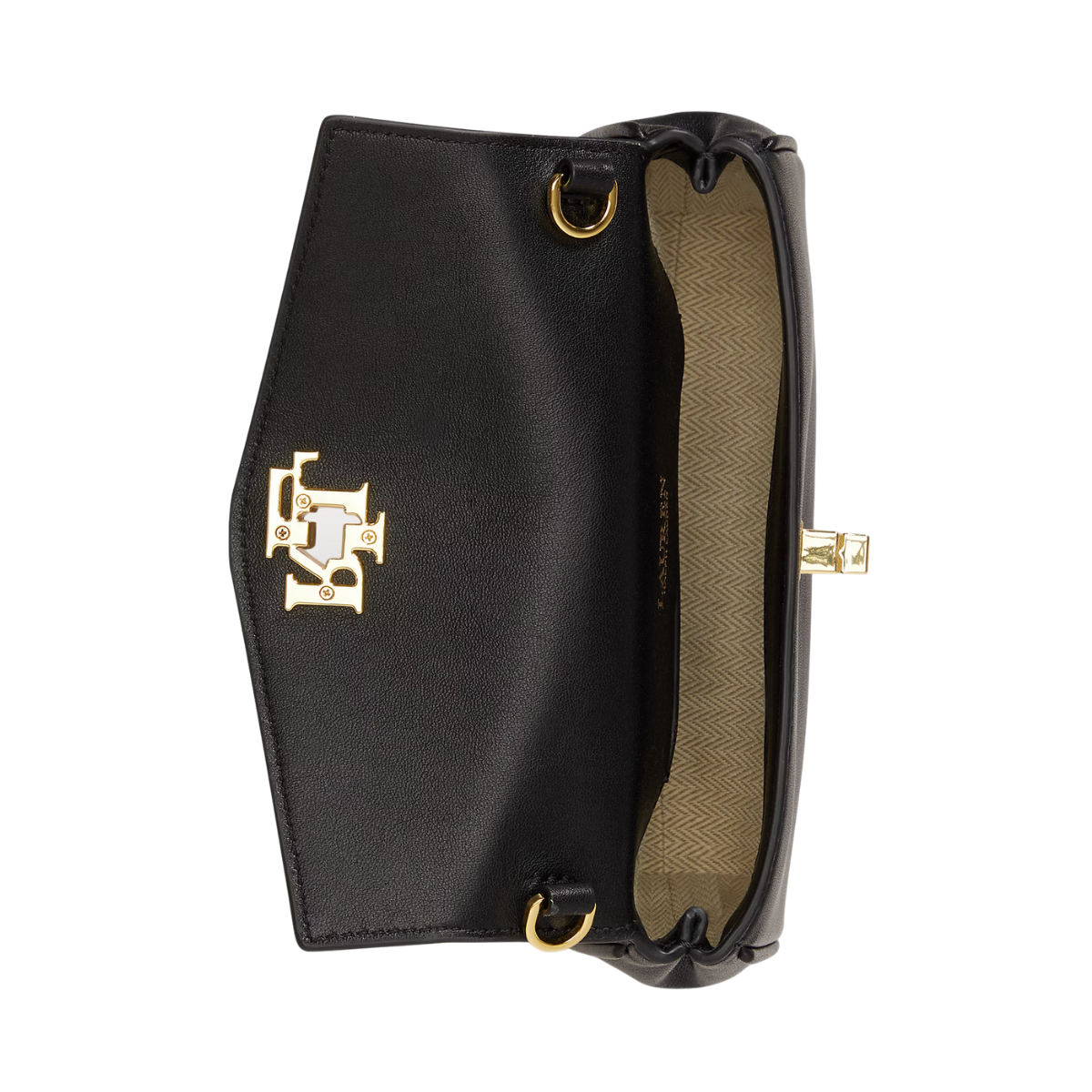 Wallet On A Chain Large - Black