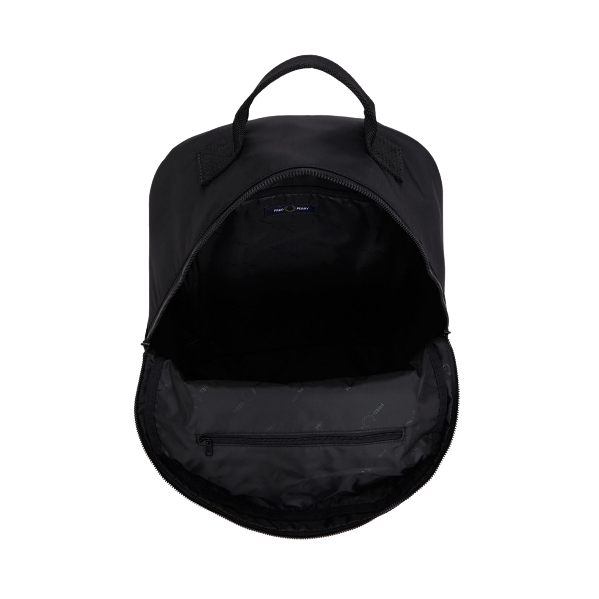 Crinkle Nylon Backpack - Black