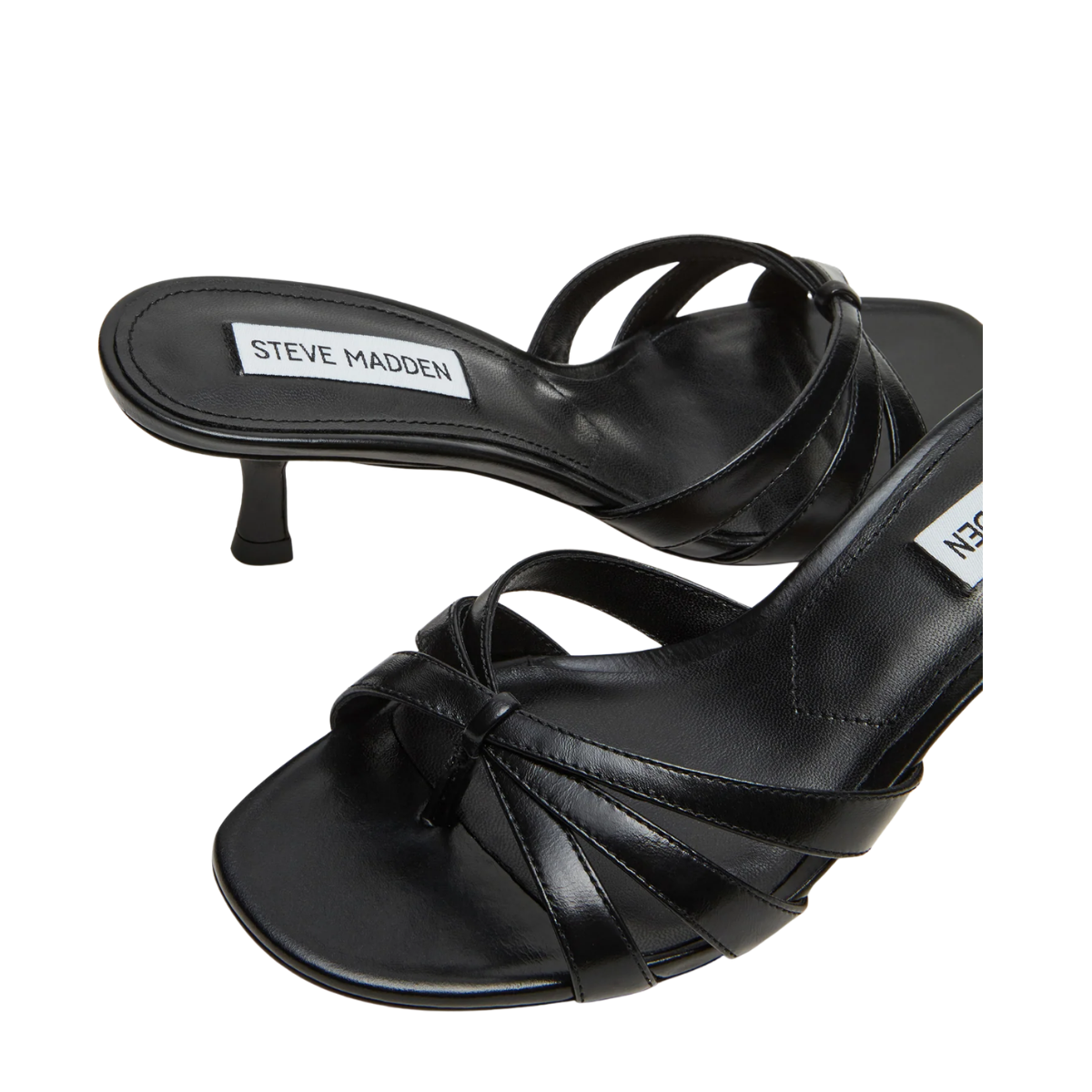 Cary Heels - Black leather