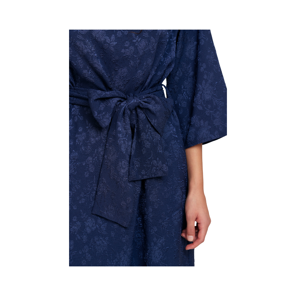 Kailey Dress - Navy Flowers