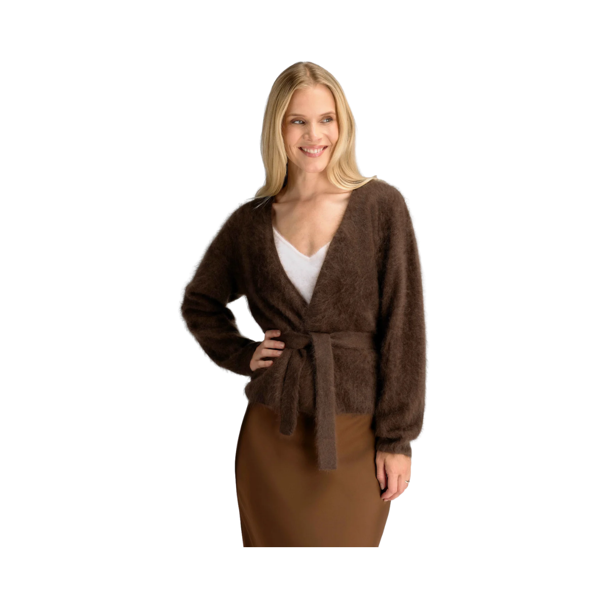 Boudica Cardigan - Mocha