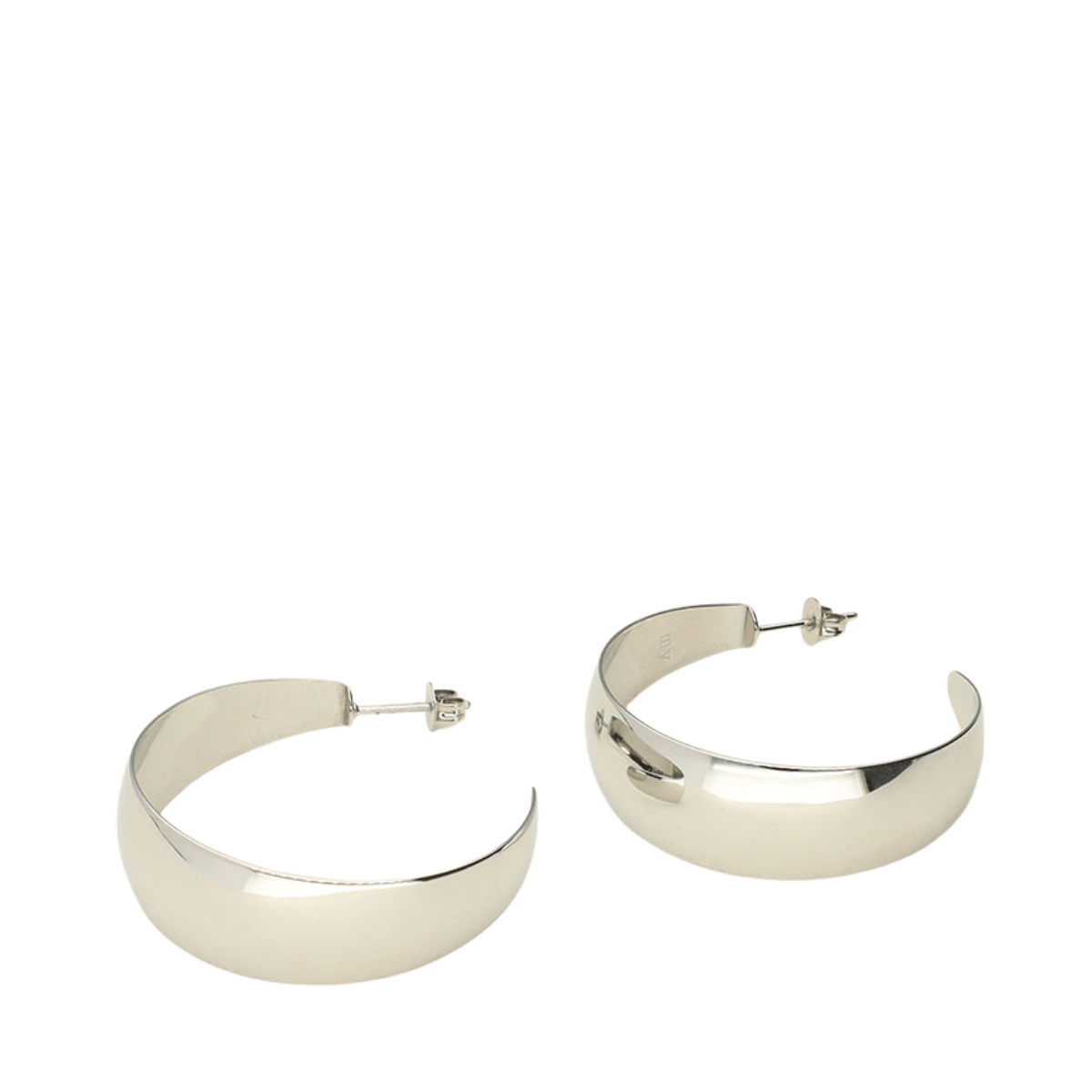 Earring Hoop 90S - Silver