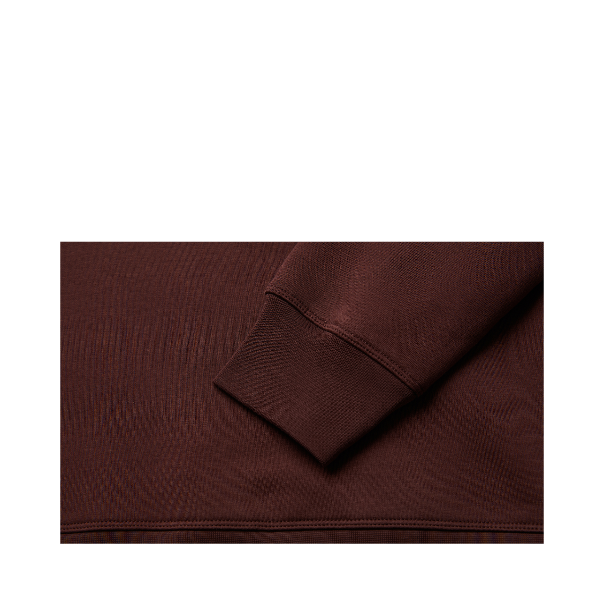 Bowman Logo T-Neck - Dark Brown