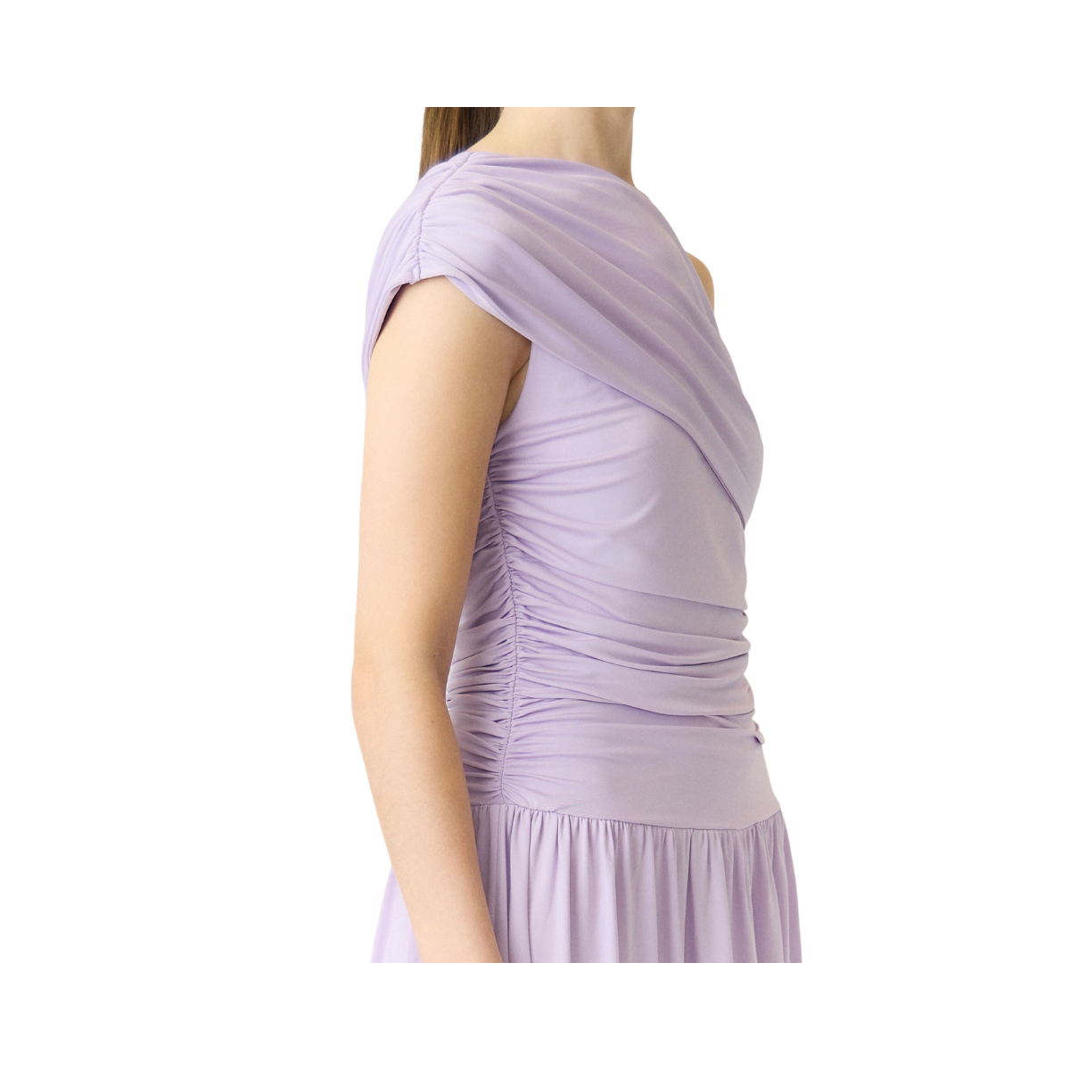 YASWinja Jersey Long Dress - Orchid Petal