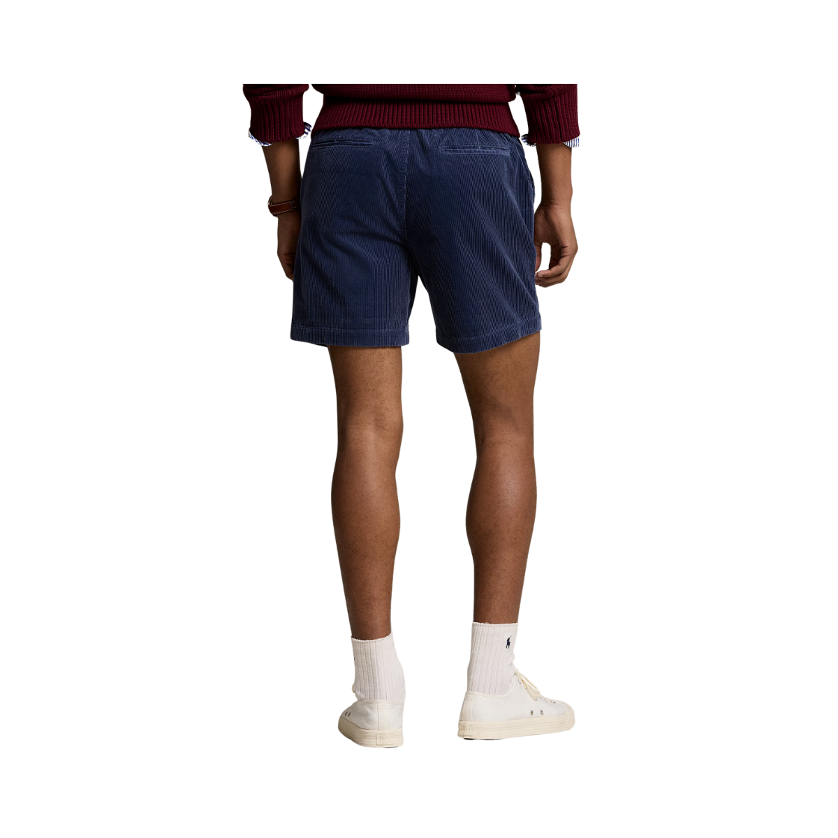 Corduroy Prepster Shorts - Boston Navy