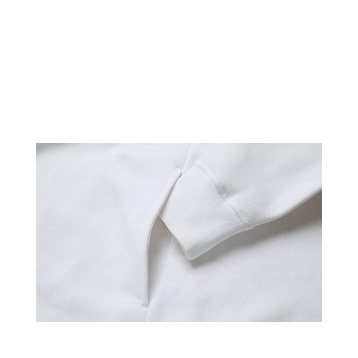 Bowman Zip Hood - White