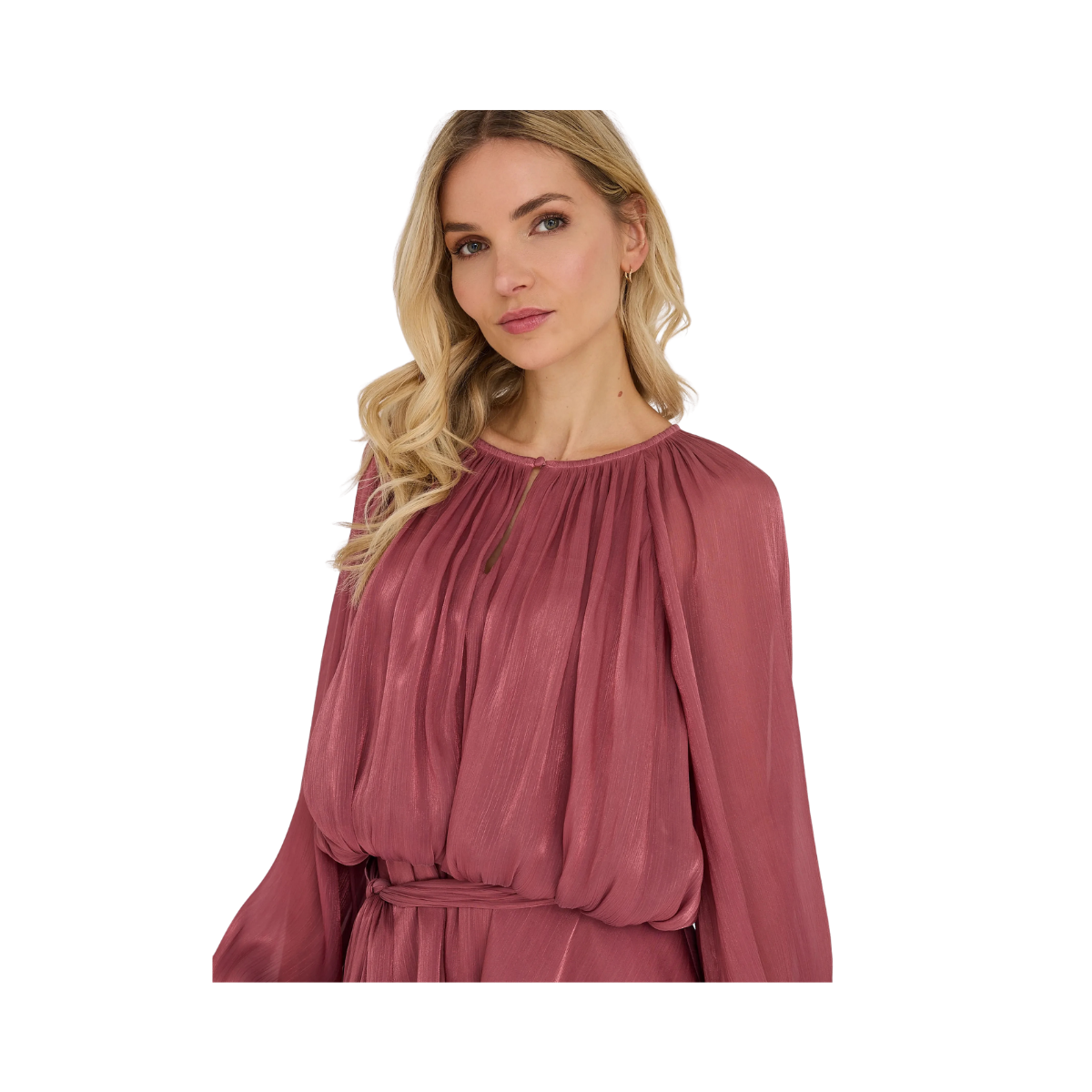 Ovena Dress - 021 Old Rose
