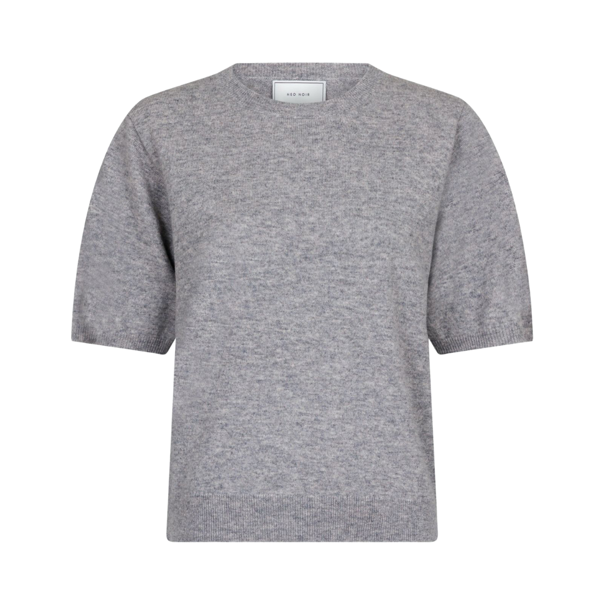 Missy Knit Tee - Grey