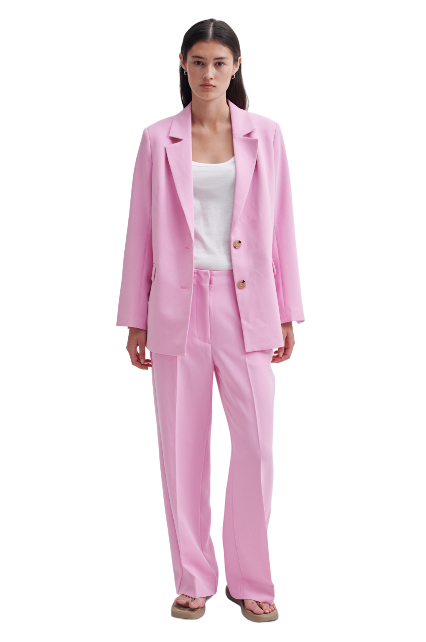 Evie Classic Trousers - Pink