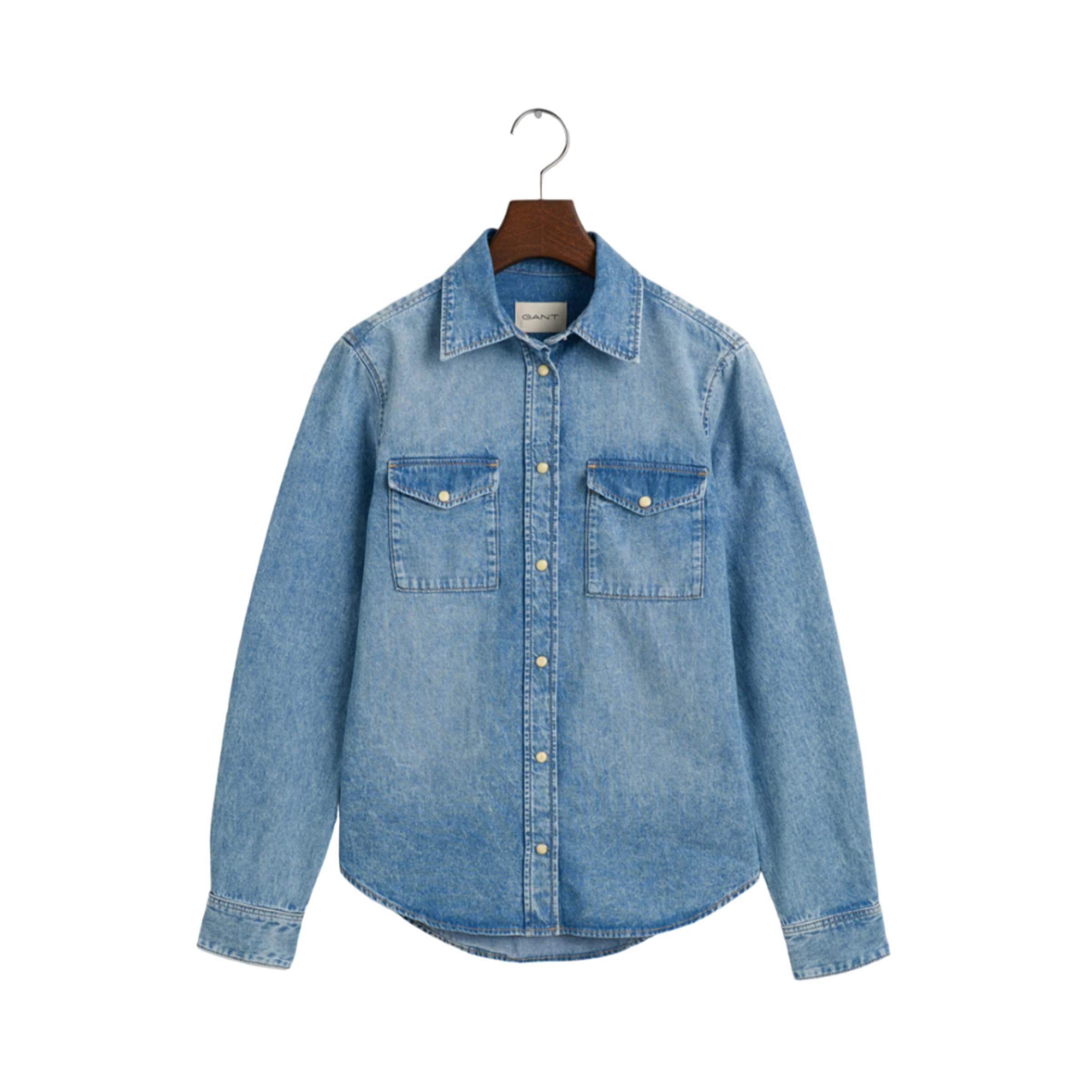 Regular Denim Shirt - Blue