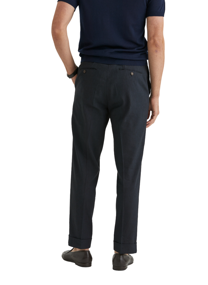 Jack Summer Structure Suit Trousers - Navy