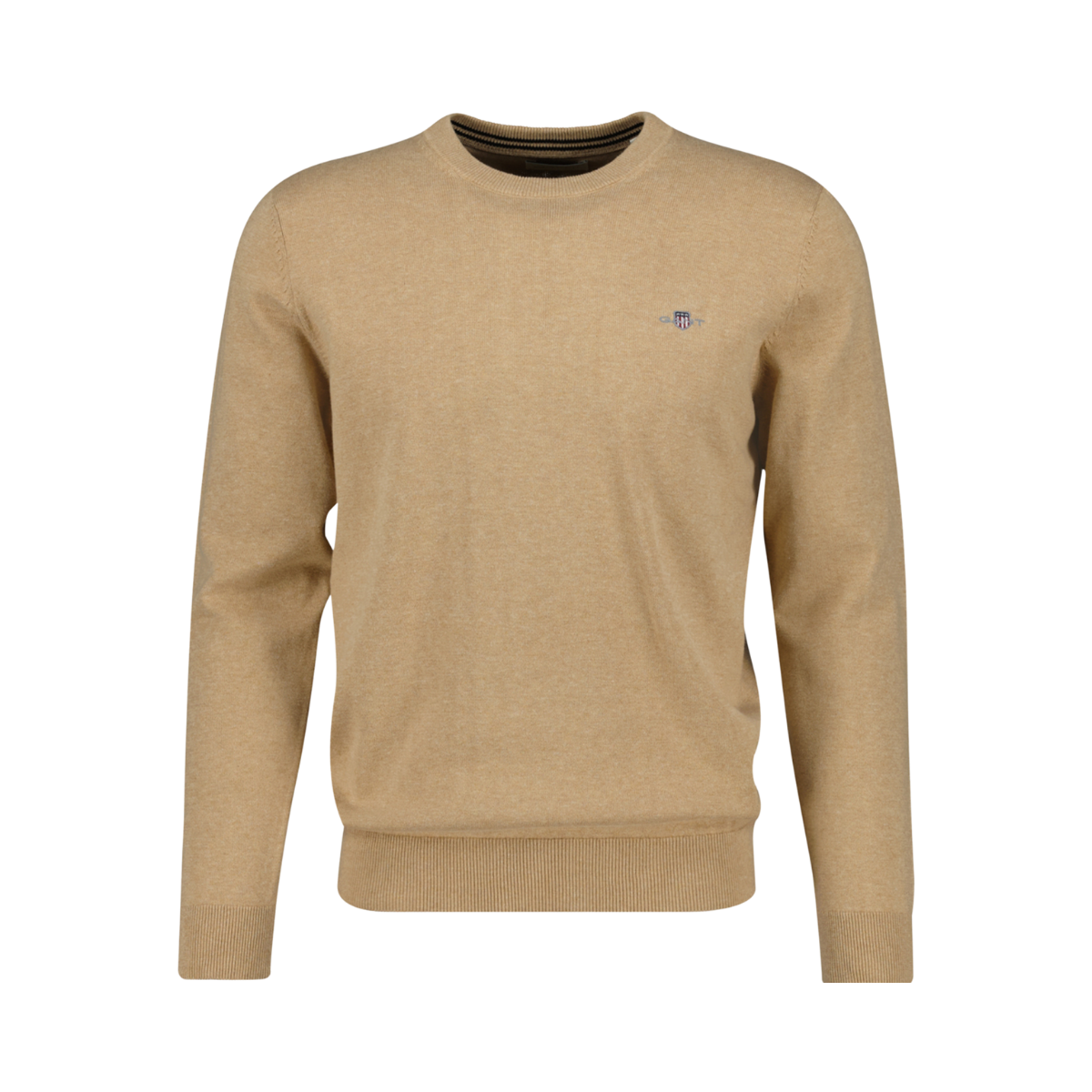 Classic Cotton C-Neck - Beige