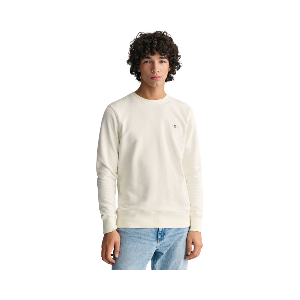 Reg Shield C-Neck Sweat - White