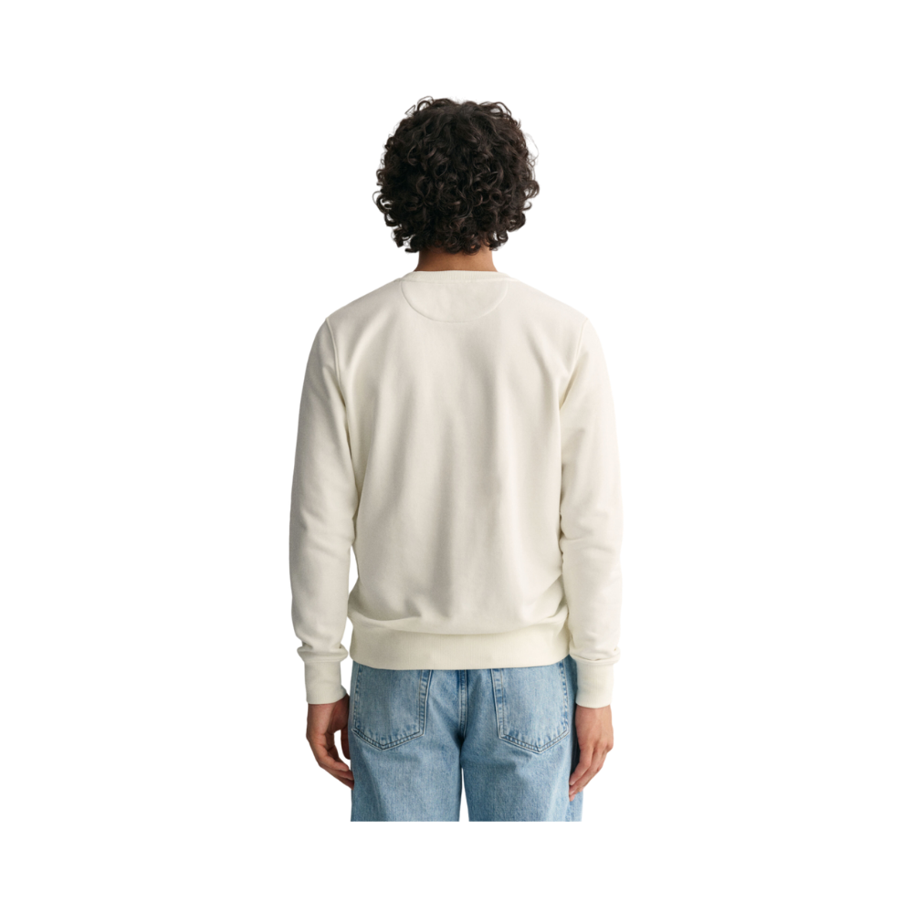 Reg Shield C-Neck Sweat - White