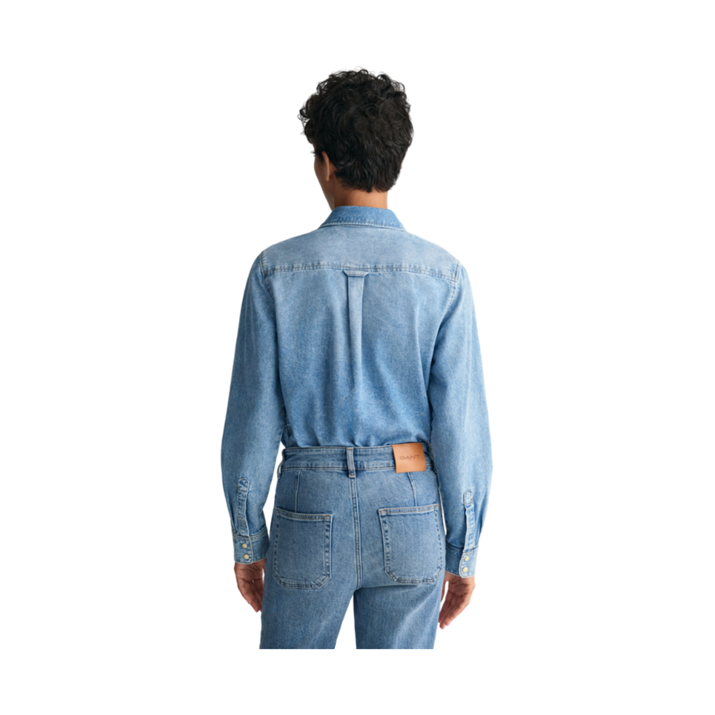 Regular Denim Shirt - Blue