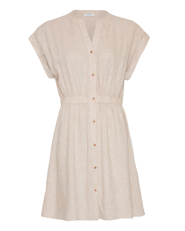 Karima Ginia SS Shirt Dress - Beige